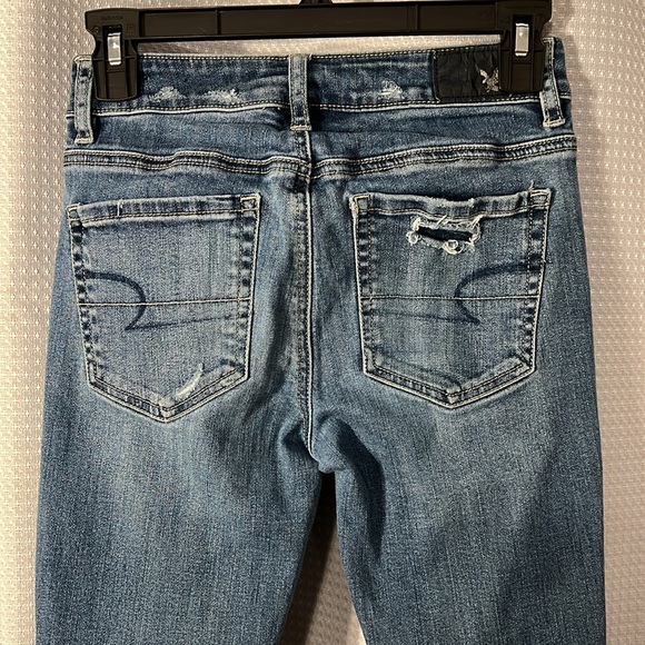 American Eagle Outfitters Women’s Super Stretch Hi-Rise Jeggings Size 0 - Picture 4 of 10